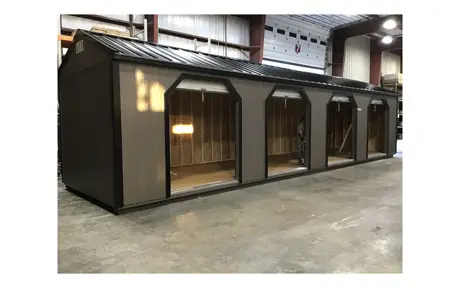 10′ × 40′ Utility with entry doors visible